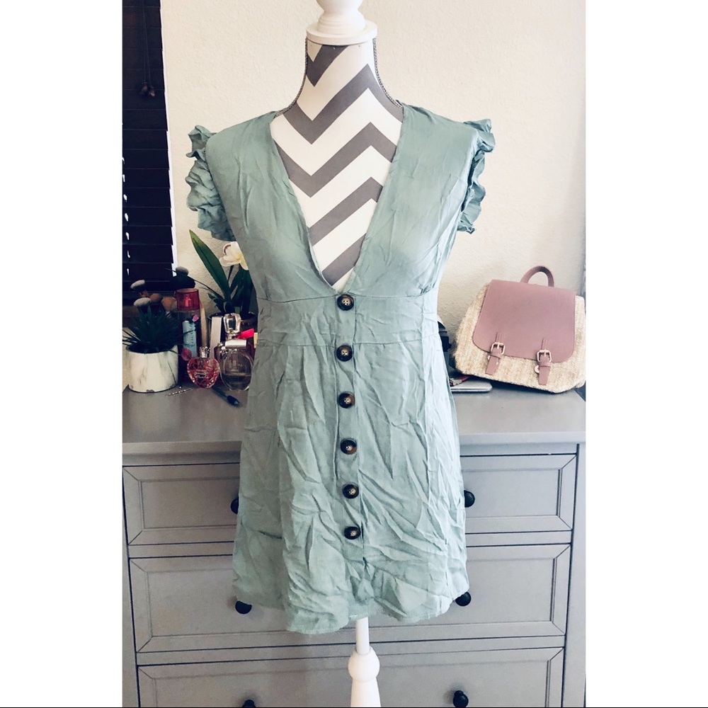 🌸New ‘Cara’ Green Dress